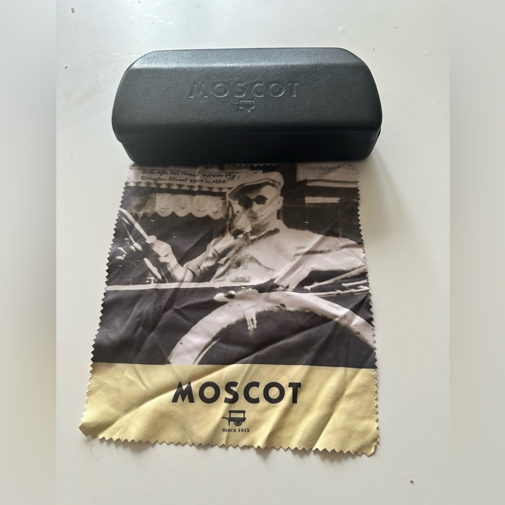 MOSCOT Miltzen Tortoise sunglasses + Limited Edition Clip & Accessories - Picture 2 of 11